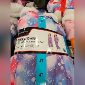 Spyder Kids' Galaxy Print Snowsuit